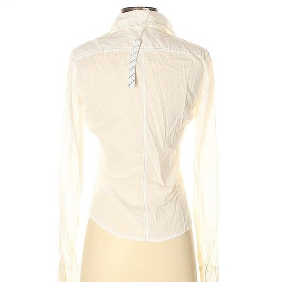 Tom K Nguyen Vintage Boho Floral Embroidered Western Style Shirt Sz 2/S NEW - Picture 2 of 3